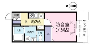 ヴィラッジオ・ムジカーレ成城　8：00～23：00　小田急線　成城学園前駅 間取り