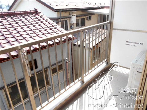 シーム江古田の森 8:00～23:00 ベランダ