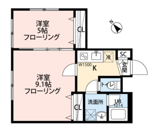 カツラガーデン　2026年3月完成予定　山手線　駒込駅 間取り