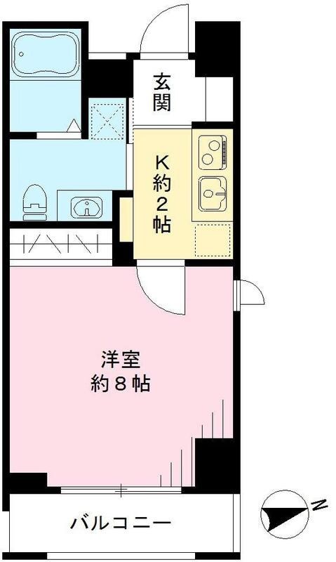 クラヴィーア仙川  8:00～22:00演奏可　桐朋学園大学 間取り