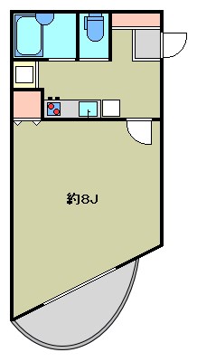 アマービレ　 8:00～23：00演奏可 間取り