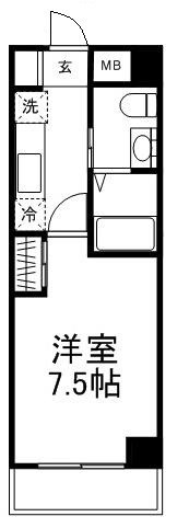 グラン・ジュテ 8:00～23：00演奏可 桐朋学園大学 間取り