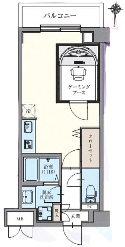 アズ亀戸レジデンス 間取り