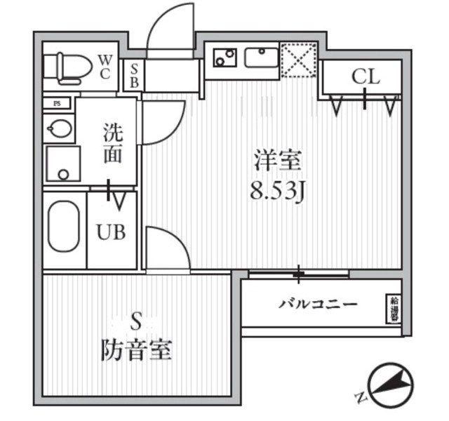T's Cuore MUSE落合南長崎 間取り