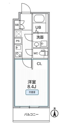 THE PALMS MUSE新江古田 間取り