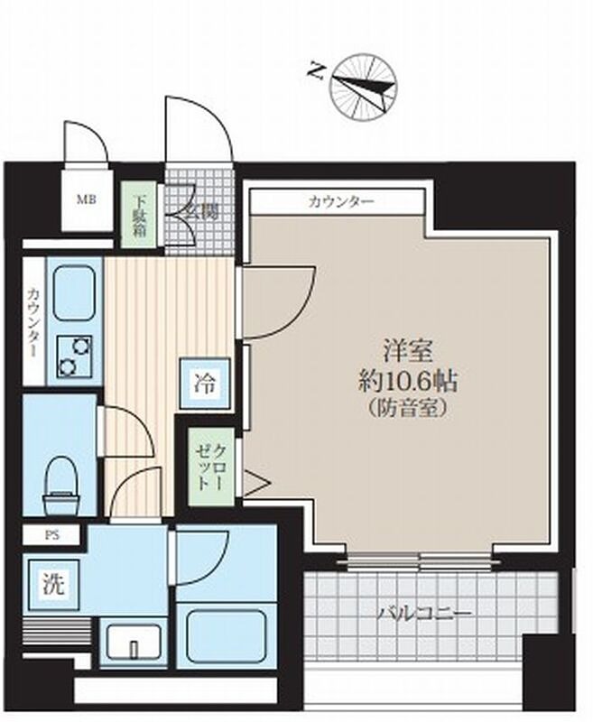 343RESIDENCE HONKOMAGOMEⅠ 間取り