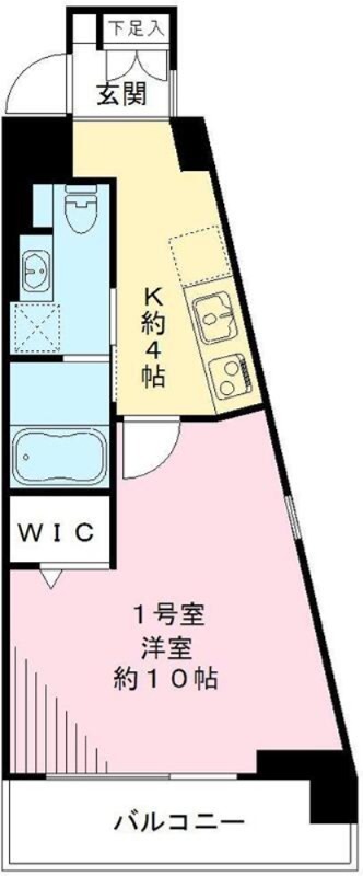 ウィンベル仙川 8:00～20:00演奏可　京王線　仙川駅　桐朋学園　楽器演奏可 間取り